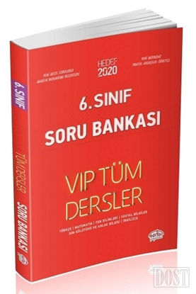 6. Sınıf VIP Tüm Dersler Soru Bankası